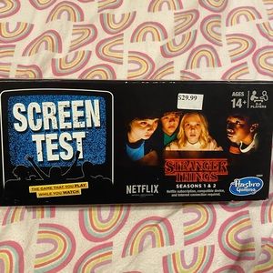 Stranger Things Screen Test Game